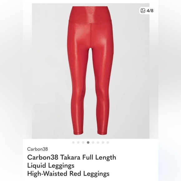 Carbon38 Pants - Carbon38 Takara Full Length
Liquid Leggings red size small
